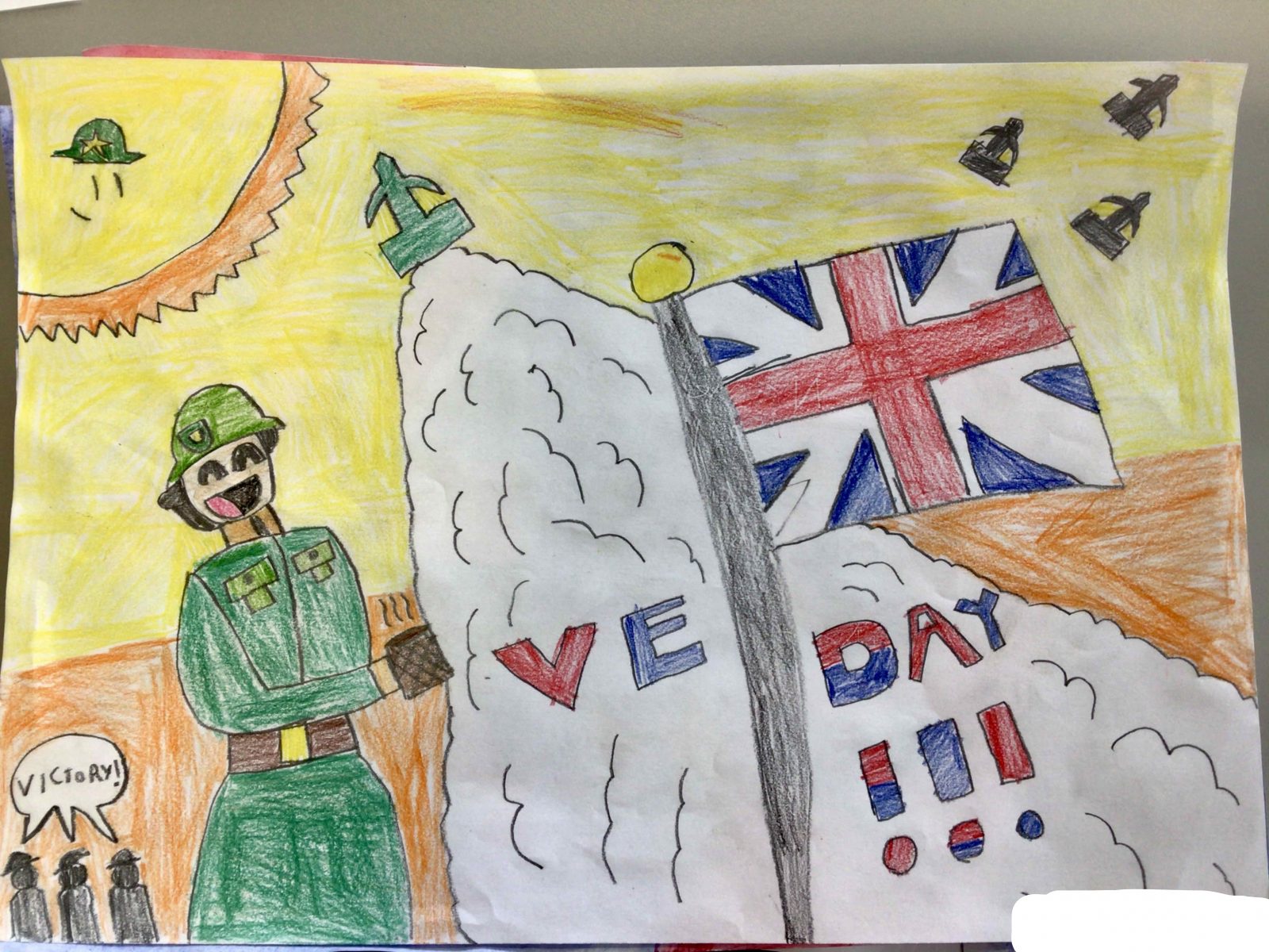 KS2 Entries from the VE Day Poster Competition