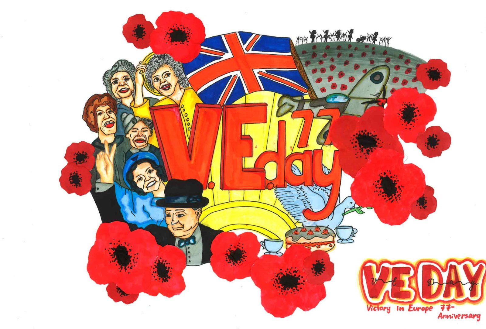 KS3 4 VE Day Poster Competition