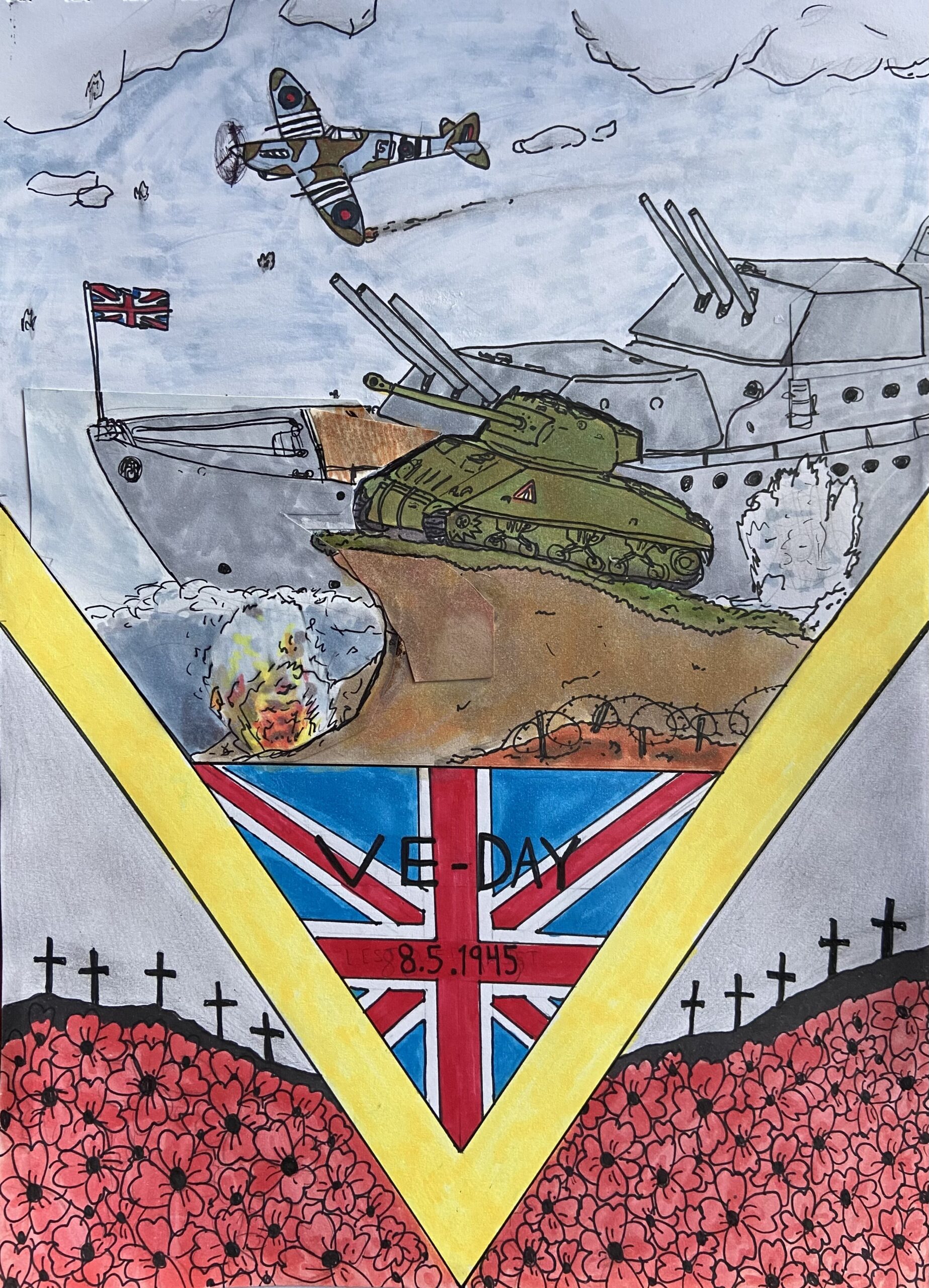 Ve Day Posters